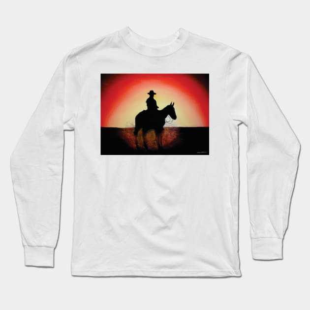 the stockman Long Sleeve T-Shirt by dylanshelmerdine